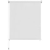 Outdoor Roller Blind 205 cm White 43476