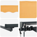 Electric Retractable Awning Sand 3.5 x 2.5 m 3426022