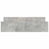 Bed Frame without Mattress Concrete Grey 200x200 cm 3203736