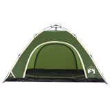 Camping Tent 5-Person Green Quick Release 4004173