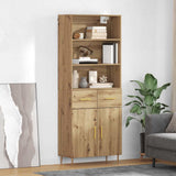 Highboard Artisan Oak 69.5 x 34 x 180 cm Engineered Wood 3415873