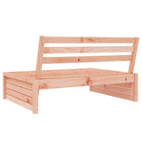 Garden Middle Sofa Natural Wood Solid Douglas Fir wood Medium 825749