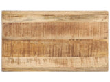 Side Table 40x30x50 cm Solid Rough Mango Wood 320938