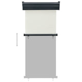 Balcony Side Awning 85x250 cm Cream 48407