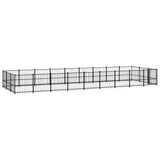 Outdoor Dog Kennel Steel 25.4 m 3124622