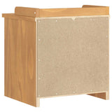 Hallway Bench SANDNES 45x40x50 cm Solid Wood Pine 4010448