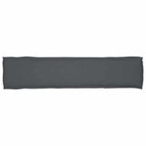 Pallet Cushion Set 2 pcs Anthracite 180 x 40 x 8 cm 42001718