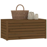 Garden Box Honey Brown 101x50.5x46.5 cm Solid Wood Pine 823951