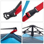 Camping Tent Dome 5-Person Blue Quick Release 4004186