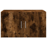 Wall Cabinet Smoked Oak 70x42.5x40 cm Engineered Wood 846121