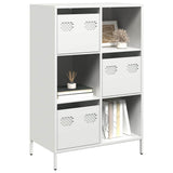 Highboard White 68x39x103.5 cm Steel 851411