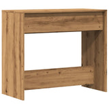 ZNTS Console Table Artisan Oak 89x41x76.5 cm Engineered Wood 856775