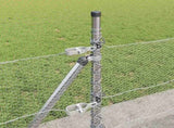 Welded Wire Fence with Concrete Base 50 x 0.6 m 3353826