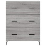 Highboard Grey Sonoma 69.5x34x180 cm Engineered Wood 3189403