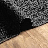 Rug ZIZUR Anthracite 160x230 cm Jute Look Indoor and Outdoor 4010336
