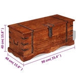 Storage Chest Solid Wood 244049