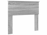 Bed Frame with Drawer Grey Sonoma 75 x 190 cm Engineer Wood 3410761