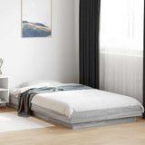 Bed Frame without Mattress Grey Sonoma 100x200 cm 3281208