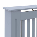 Radiator Cover 2 pcs Grey 152 x 19 x 81.5cm Engineered Wood 3403231
