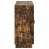 Sideboard Smoked Oak 89 x 34.5 x 77 cm Engineered Wood 895340