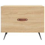 Coffee Tables 2 pcs Sonoma Oak 50x50x40 cm Engineered Wood 829339
