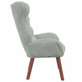 Armchair Light Grey 69 x 74 x 93 cm Velvet 42001887