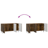 TV Cabinet Smoked Oak 99 x 34.5 x 52 cm Engineered Wood 894490