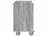 Golf Cabinet with Wheel Plain Grey Sonoma 90 x 45 x 98 cm 899468