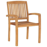 Garden Dining Set Natural Teak Solid teak wood Standard 3073201