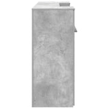 Reception Desk Concrete Grey 200x50x103.5 cm Engineered Wood 3324217