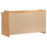 Hallway Bench SANDNES 87x40x50 cm Solid Wood Pine 4010463