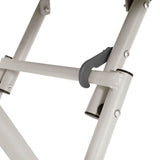 Bistro Table Beige 55 x 55 x 72.5 cm Powder-coated Steel 42002947