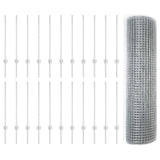Fence and Post Silver 0.8 x 50 m Steel 3336391