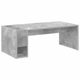Coffee Table Concrete Grey 101.5 x 50 x 37 cm Engineered Wood 891195