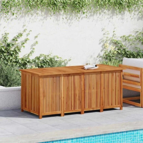 Garden Storage Box 175x80x75 cm Solid Wood Acacia 319708