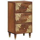 Sideboard with Drawer Brown 40 x 33 x 75 cm Solid Mango Wood 4018759