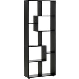 8-Tier Freestanding Bookcase w/ Melamine Surface Anti-Tipping Foot Pads Home Display Storage Grid T3398P344747