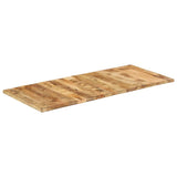 Table Top Solid Mango Wood 25-27 mm 140x60 cm 286026