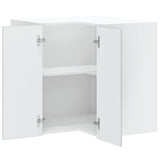 Kitchen Wall Corner Cabinet Lucca Concrete Grey Engineered Wood 853861