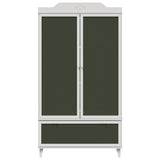 Wardrobe with Chalkboard White 90 x 45 x 165 cm Engineered Wood 42003034