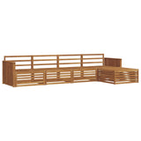 Outdoor Sofa Set 5 pcs Natural Solid Acacia Wood 3373294