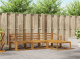 Outdoor Sofa Set 4 pcs Natural 3366232