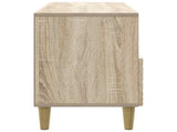 TV Cabinet 102 x 34.5 x 50 cm Sonoma Oak Engineered Wood 895137