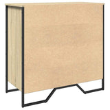 Shoe Cabinet Sonoma Oak 80x38x78 cm Engineered Wood 848650