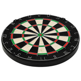 Professional Dart Set with Dartboard and Cabinet Sisal Steel 91462