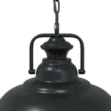 Pendant Lamp E27 Black 31 cm Iron 4103456