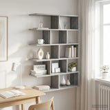 Wall Shelf Grey Sonoma 70 x 20 x 100 cm Engineered Wood 8012153