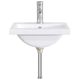 Bathroom Wash Basin Chrome 42 x 40 x 16.5 cm Metal 890228
