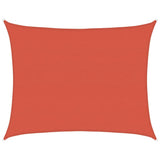 Sunshade Sail 160 g/m Terracotta 6x7 m HDPE 311359