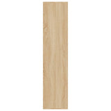 Book Cabinet/Sideboard Sonoma Oak 66x30x130 cm Engineered Wood 800156